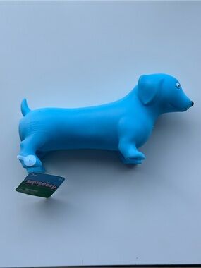 Blue Dog Squeeezy  Toy for Kids